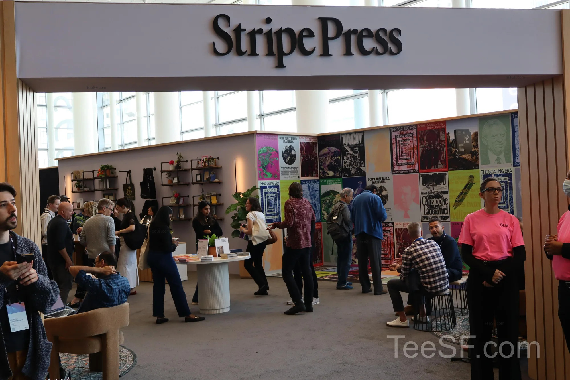 stripe Sessions Expo Lobby at Stripe Sessions 2026 in San Francisco.